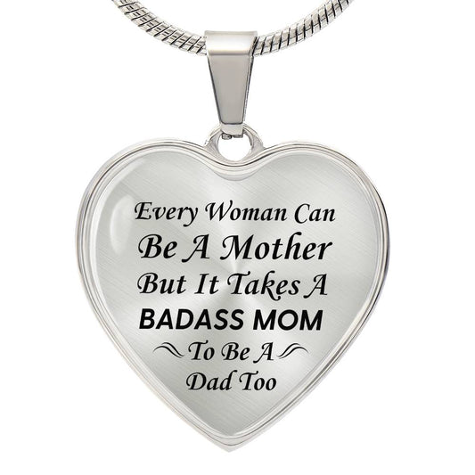 Single Mom - Heart Necklace